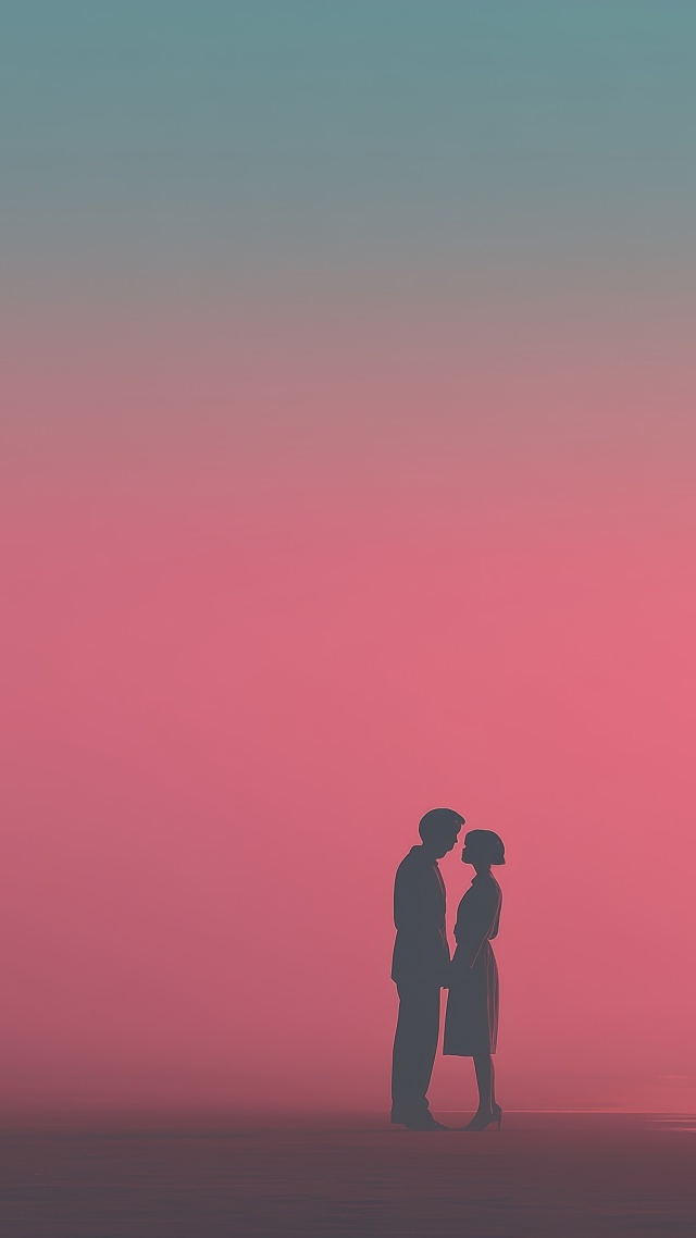 ocean backdrop wallpaper, pastel skies, coastal aesthetic, background for mobile wallpaper (vertical)