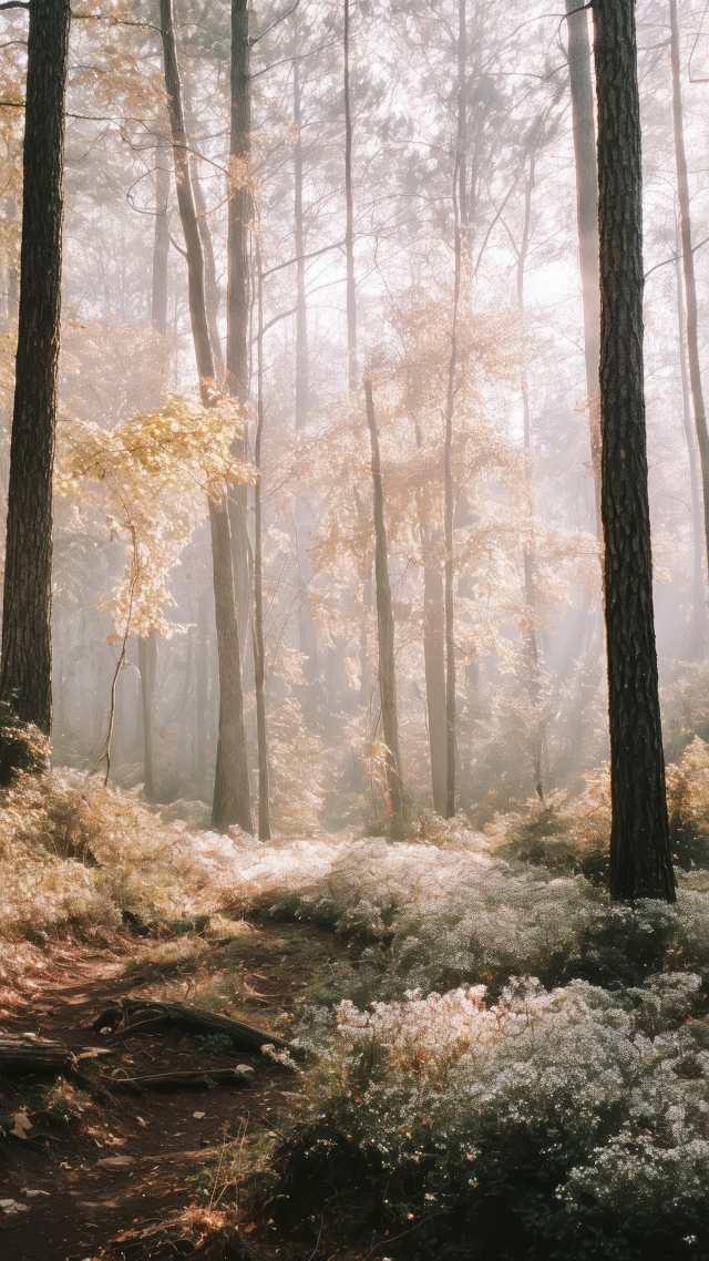 fairy tale wallpaper, dreamcore, soft-focus, background for mobile wallpaper (vertical)