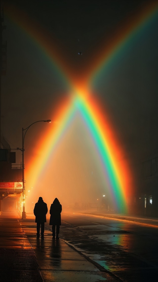 cityscape art wallpaper, street culture, vintage aesthetic, background for mobile wallpaper (vertical)