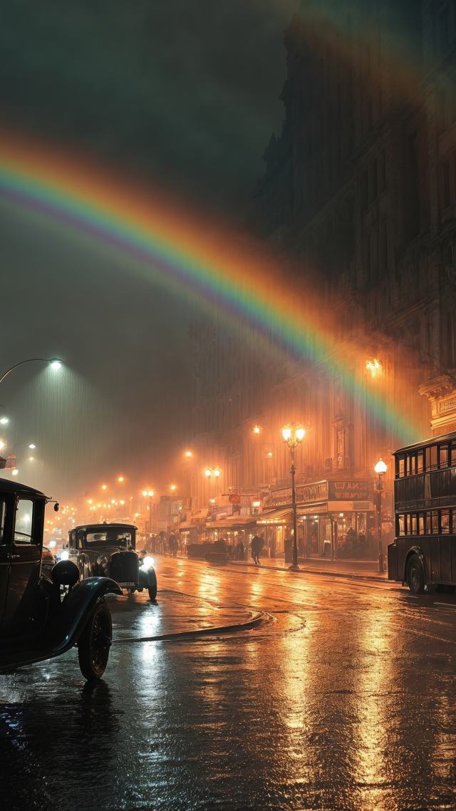 streets wallpaper, noir style, cityscape art, background for mobile wallpaper (vertical)