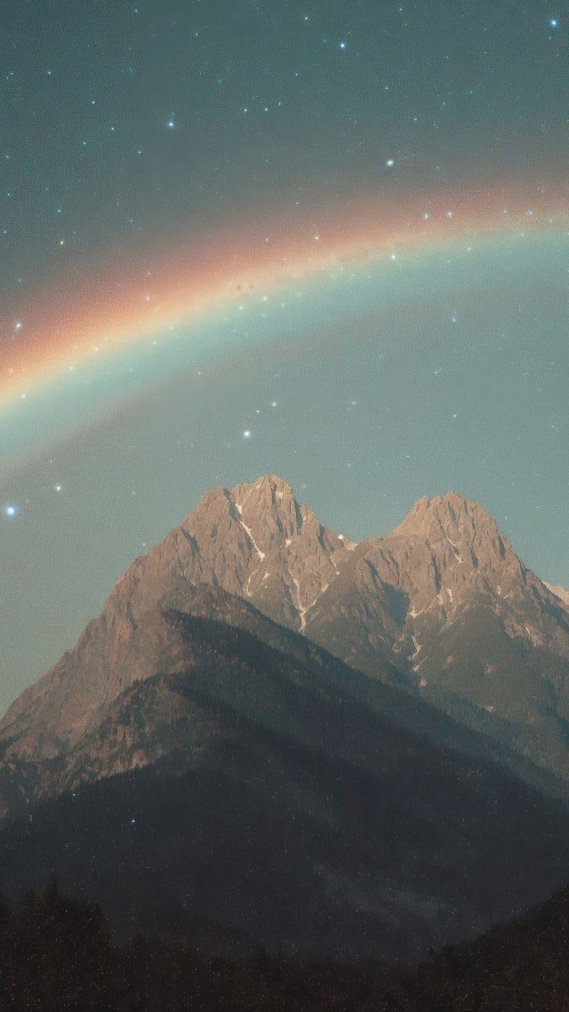 vivid colors wallpaper, rainbow mountains, mystical views, background for mobile wallpaper (vertical)
