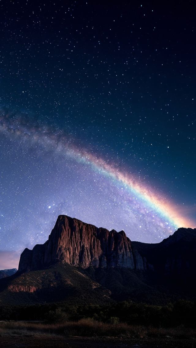 celestial colors wallpaper, canyon sunset, ethereal glow, background for mobile wallpaper (vertical)