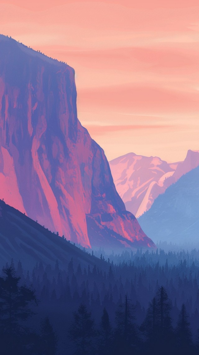 Yosemite wallpaper, El Capitan, 4k wallpaper, background for mobile wallpaper (vertical)