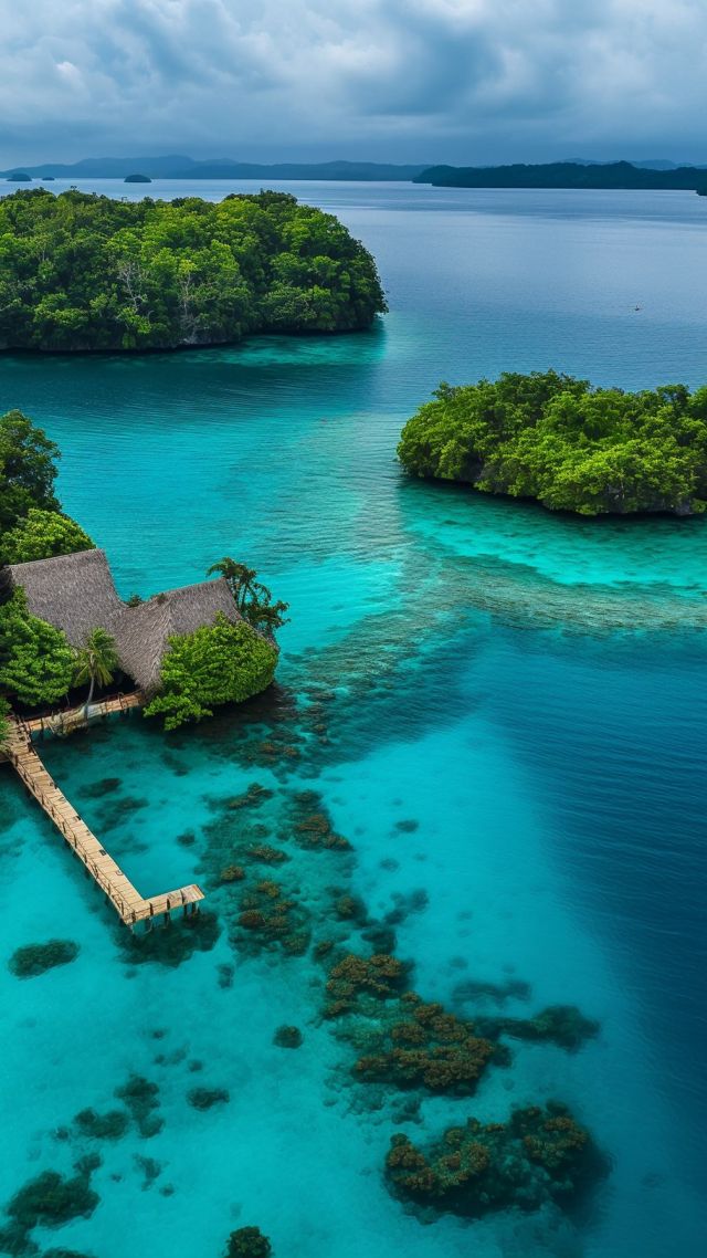 Palau Diving Center wallpaper, tourism, underwater adventure, background for mobile wallpaper (vertical)