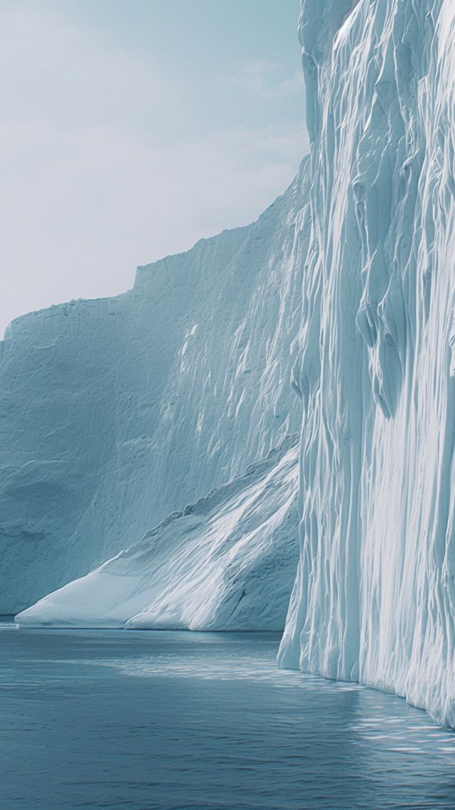 Antarctica wallpaper, iceberg formation, high-definition wallpaper, background for mobile wallpaper (vertical)